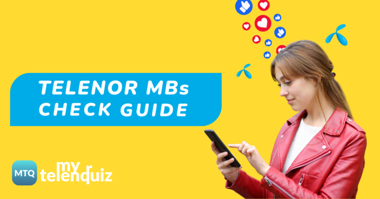 How to Check Telenor MBs 2026 – Easy Ways to Check Your Telenor Internet Data