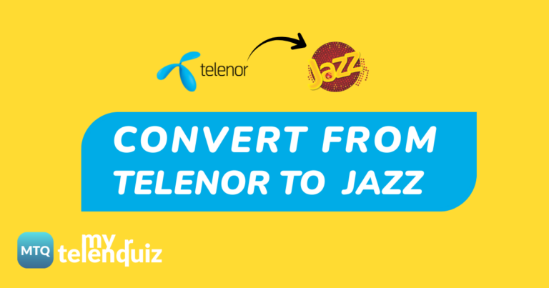 Convert Telenor SIM to Jazz