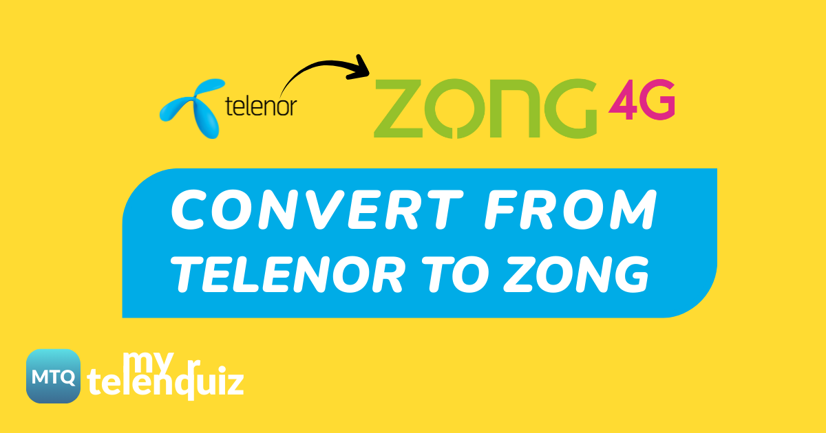 How to Convert Telenor SIM to Zong